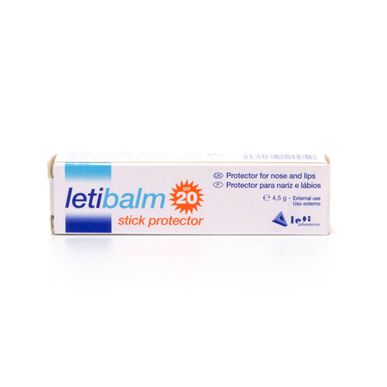 Leti Stick Protector SPF 20 για μύτη και χείλη 4 τεμάχια 4 τεμάχια