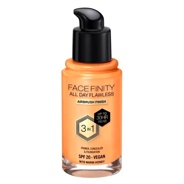 Max Factor Facefinity All Day Flawless W78 пудер са топлим медом<br>30ml