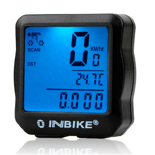 Wielofunkcyjny cyfrowy licznik kilometrów rowerowych Inbike IC528