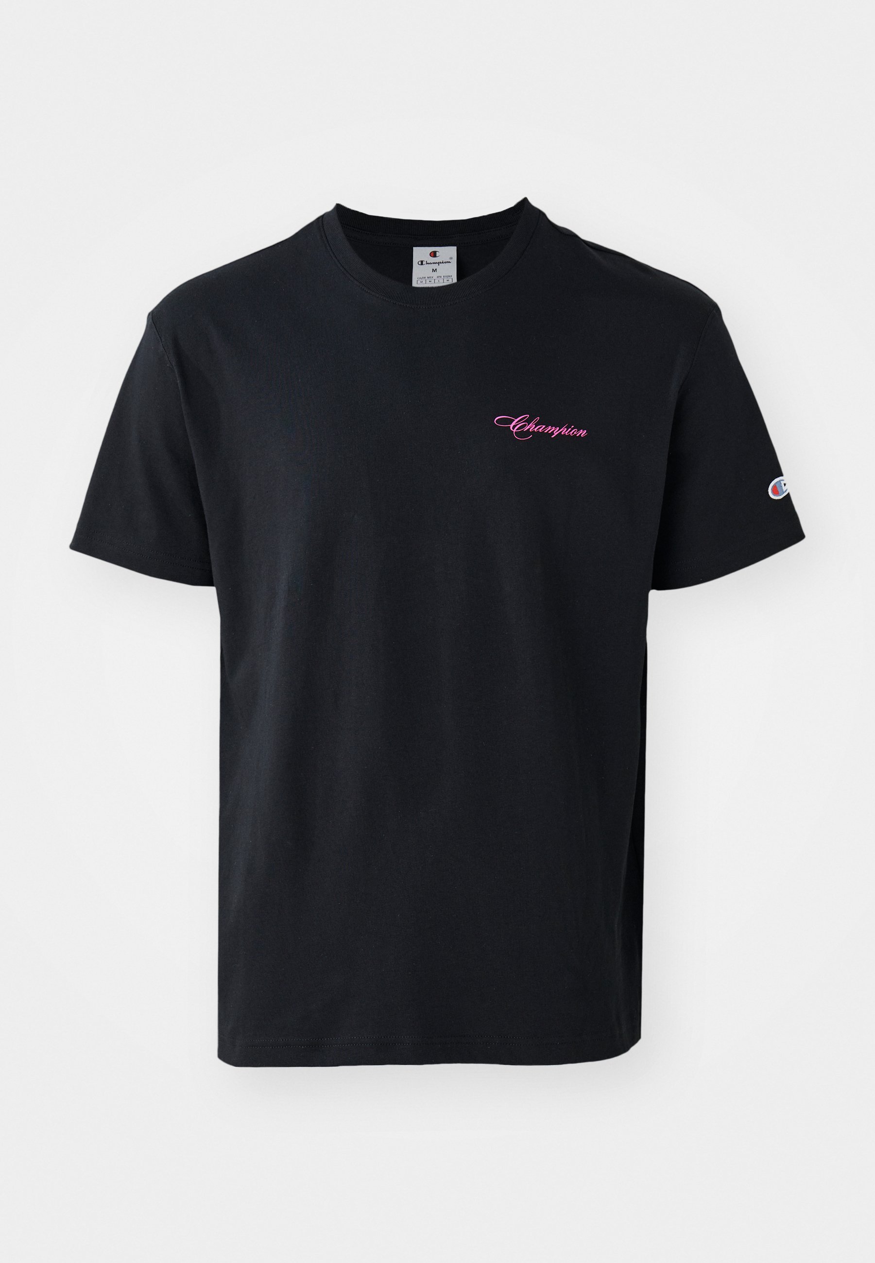 T-shirt Champion da uomo con stampa - nera