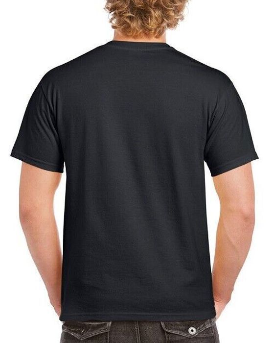 T-shirt Homme - GILDAN - Lot de 3 - 100% Coton - Manches Courtes - Noir