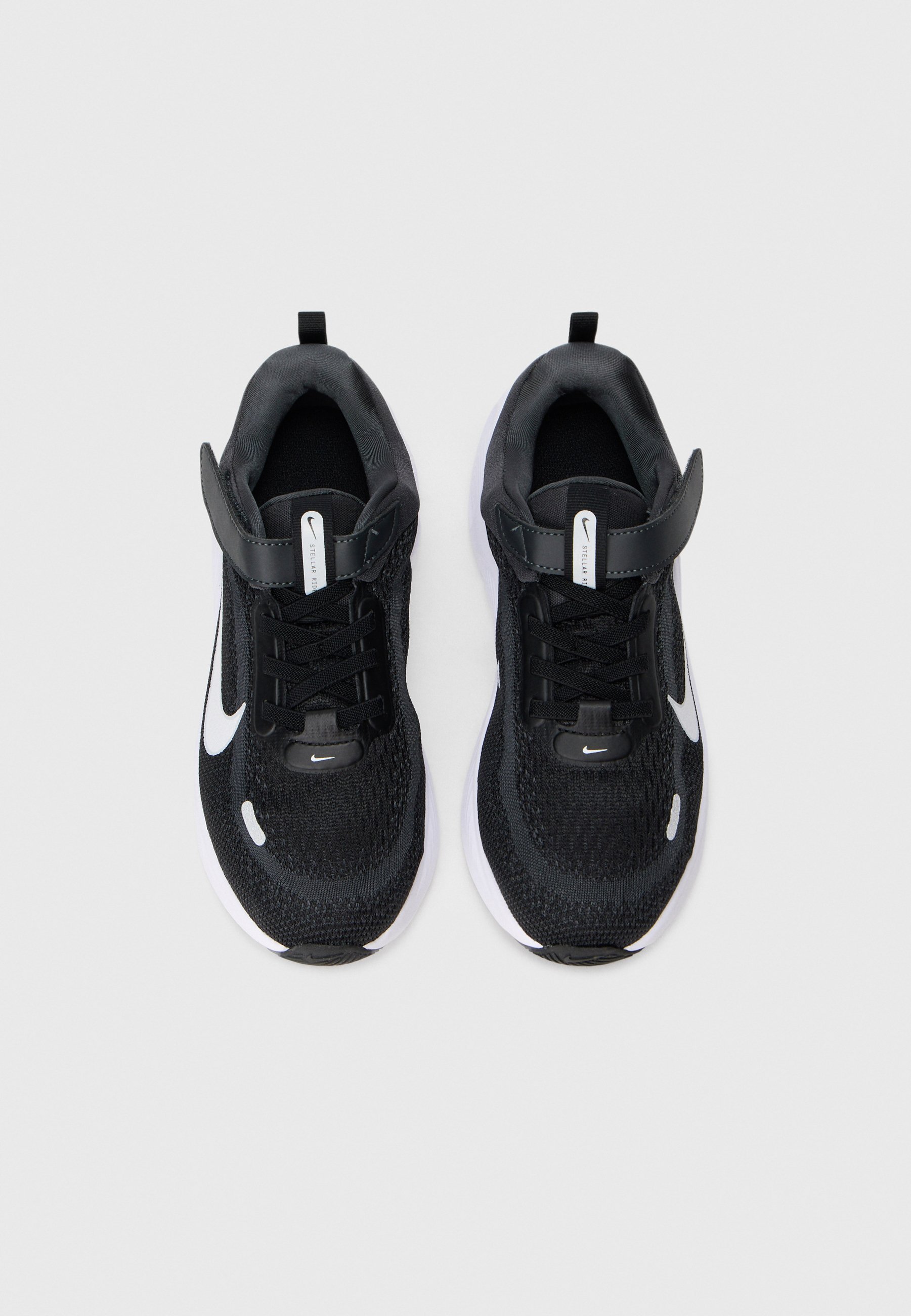 Nike Performance STELLAR RIDE UNISEX - Straßenlaufschuhe - schwarz/weiß/anthrazit/reinplatinfarben