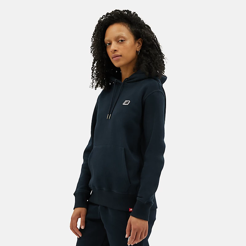 Damskie bluzy z kapturem NB z małym logo - ECLIPSE
