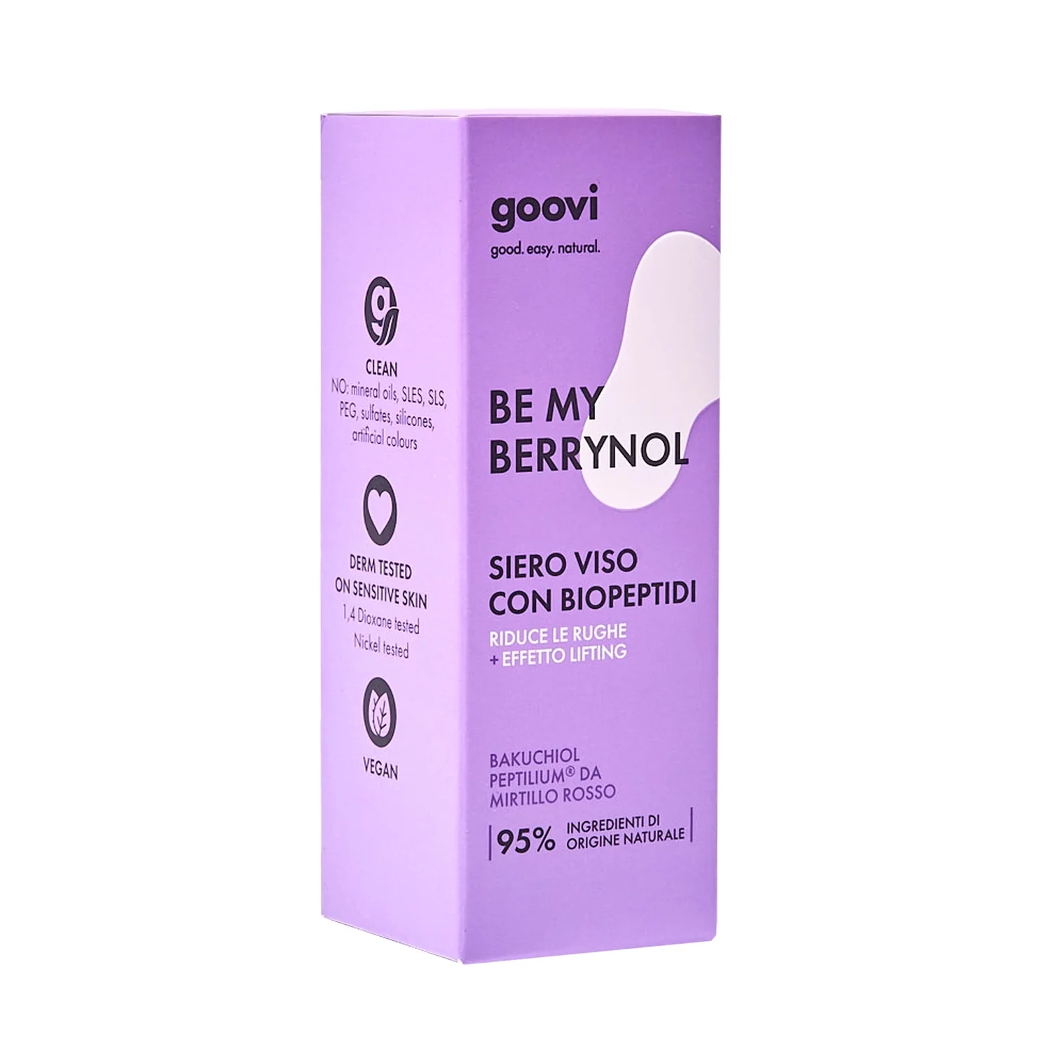 Viso Siero Viso con Biopeptidi BE MY BERRYNOL - Siero viso antirughe, Siero viso lifting