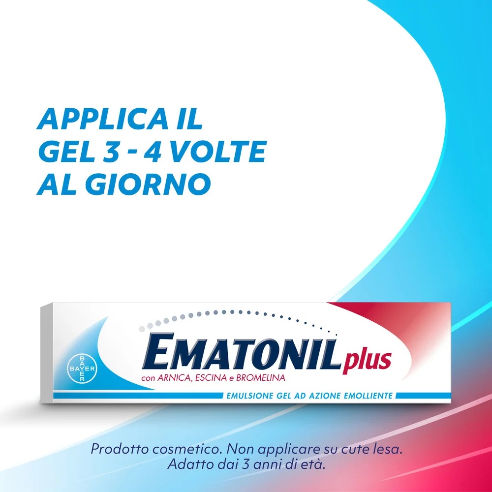 BAYER Ematonil Plus Crème Emulgel à l'arnica 50 ml Hématomes