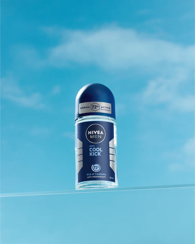 Desodorante antitranspirante roll-on NIVEA MEN Cool Kick para homens