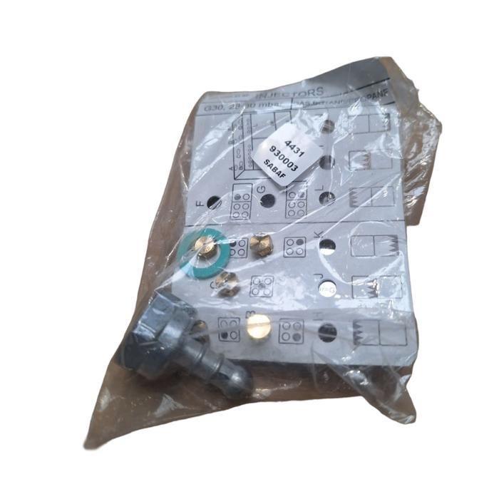 Kit iniettore di gas butano, ugelli per forno/piano cottura 4431930003, C00869264 BEKO, TEMPO LIBERO