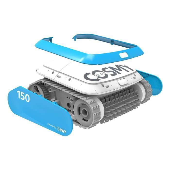 BWT COSMY – Robot de piscina de alto rendimiento para la limpieza del suelo, las paredes y la línea de flotación hasta 10 m