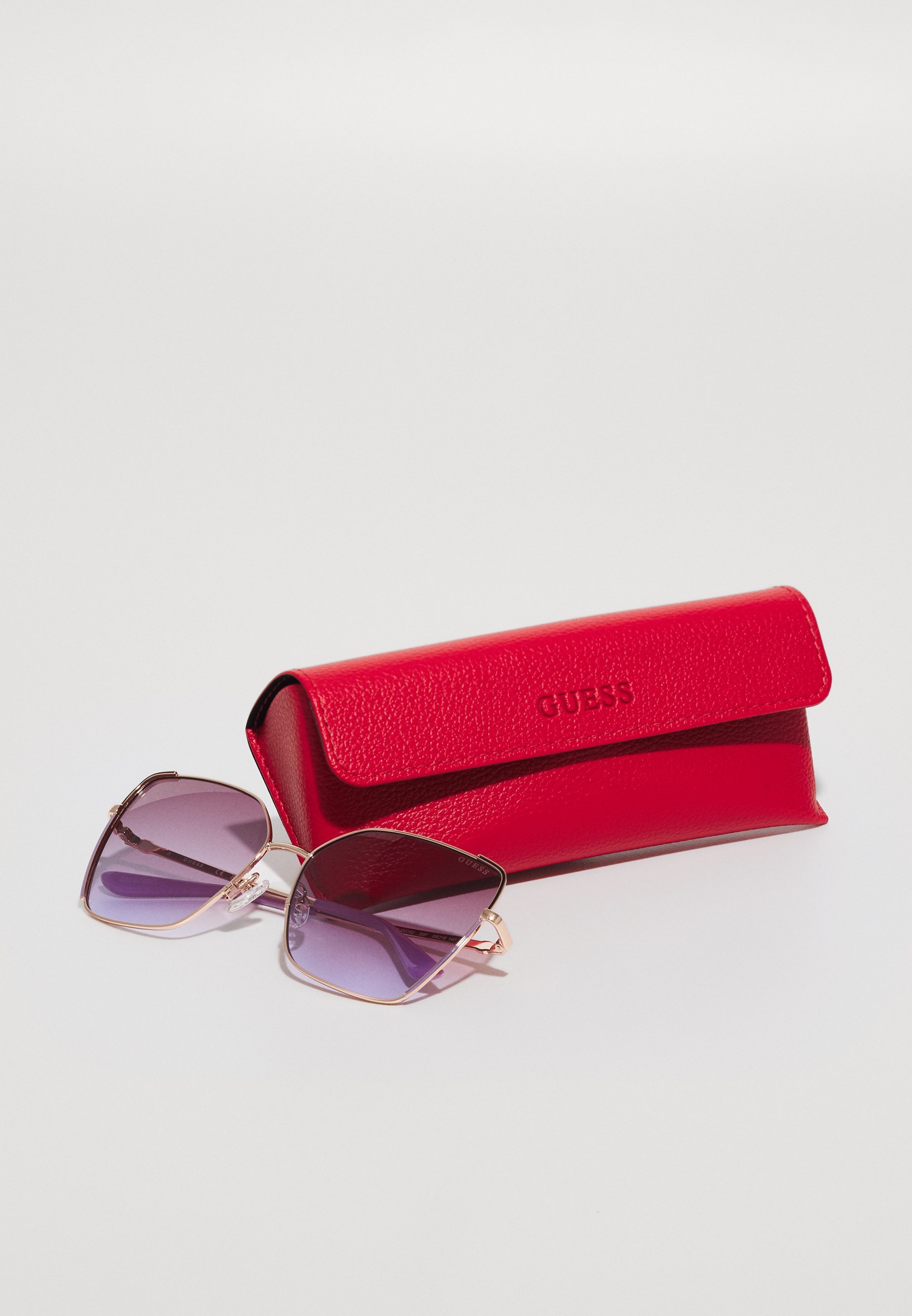 Ochelari de soare Guess - bej/maro