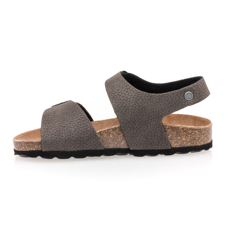 Sandalias marrones para niño / Zapatos de punta abierta