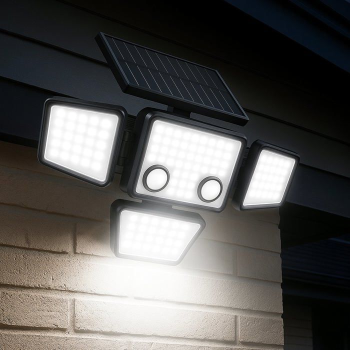 4 Refletores Solares FAIRVIEW 700LM com Sensor