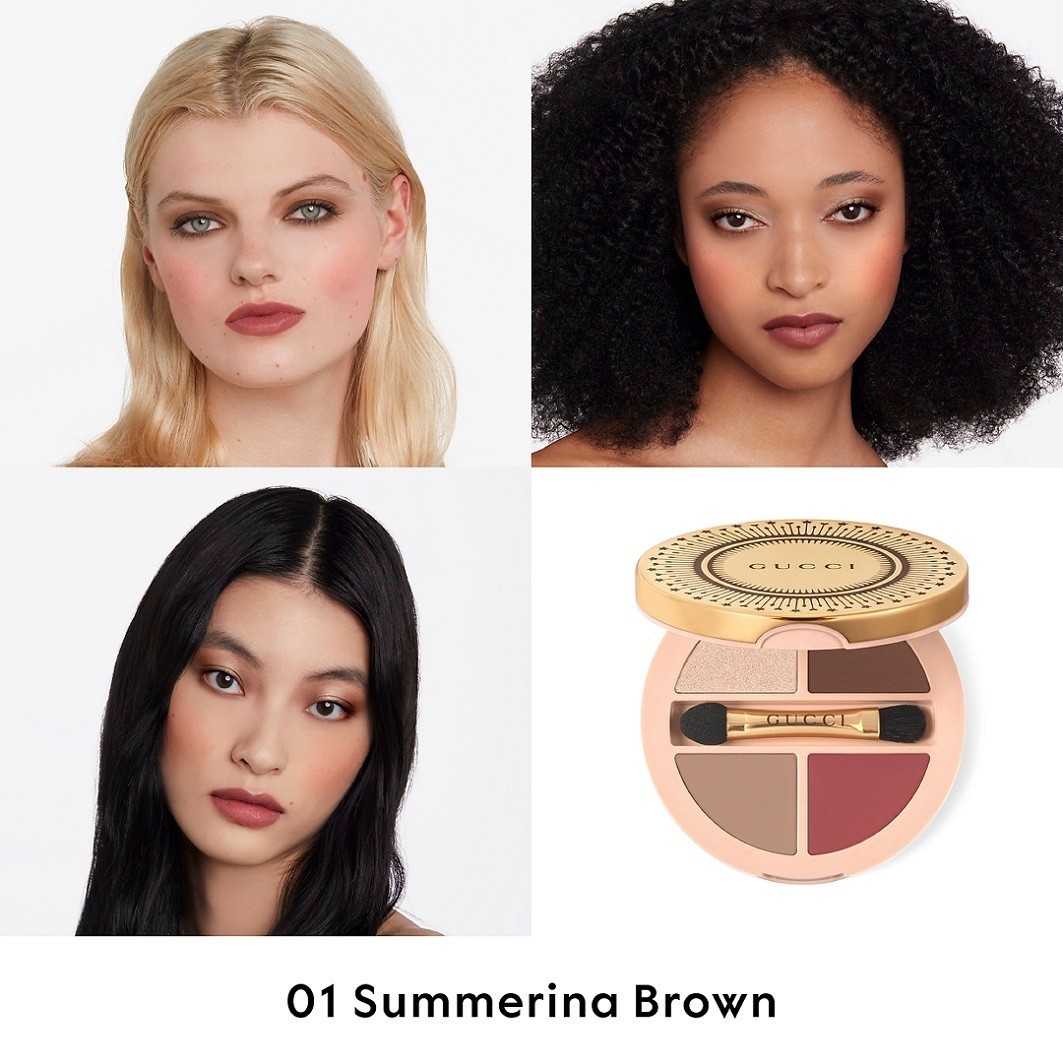 Gucci Eyeshadow Palette de Beauté Quatuor paleta za oči, obraze i usne - 8 g