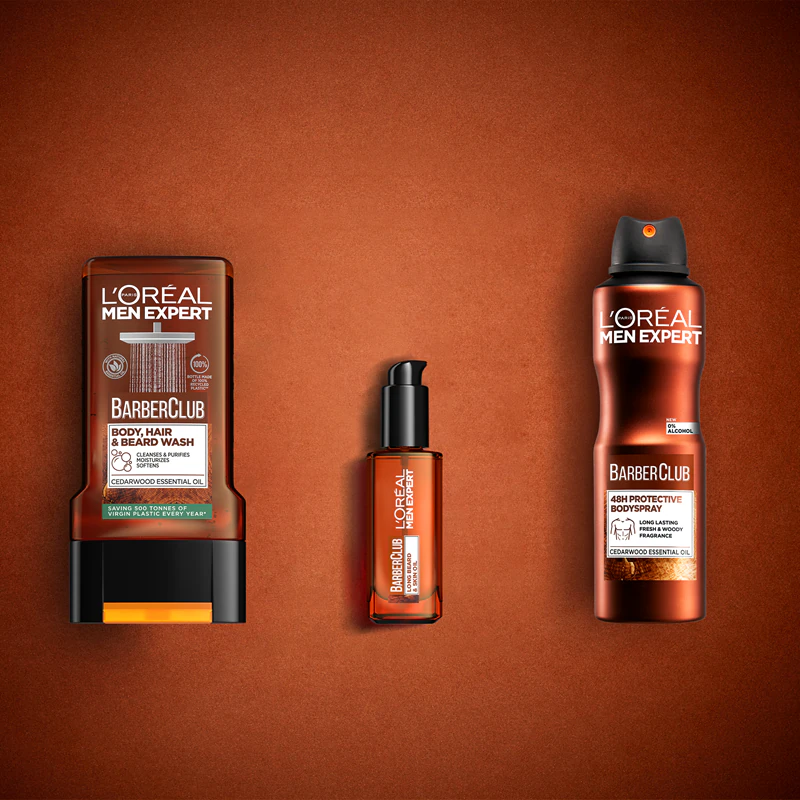 L'Oréal Paris Men Expert Barber Club Erfrischendes Deodorant-Spray für Männer