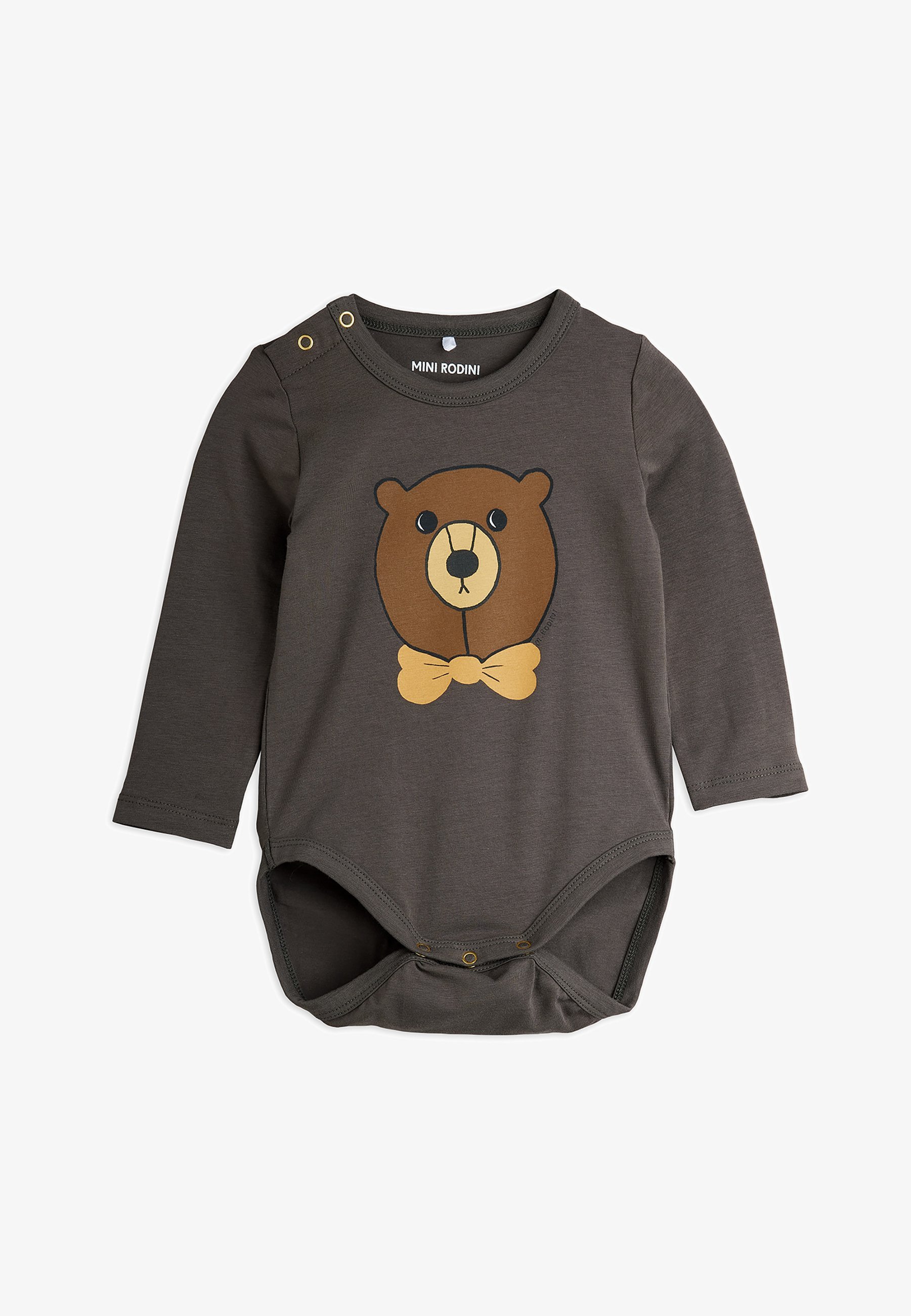 Mini Rodini BJØRN UNISEX - Body - grå