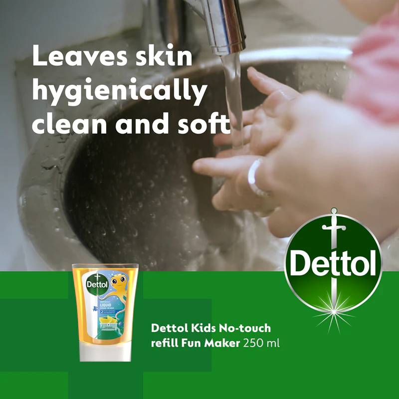 Náplň do bezdotykového dávkovača mydla Dettol Soft on Skin Kids Fun Maker