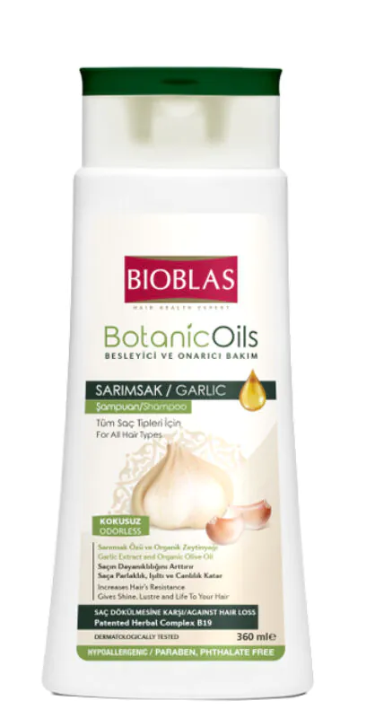 Bioblas Botanic Oils Szampon czosnkowy przeciw wypadaniu włosów
