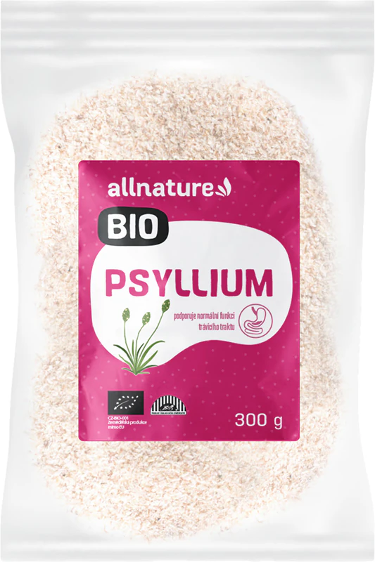 Fibra orgânica de psyllium Allnature com qualidade orgânica.
