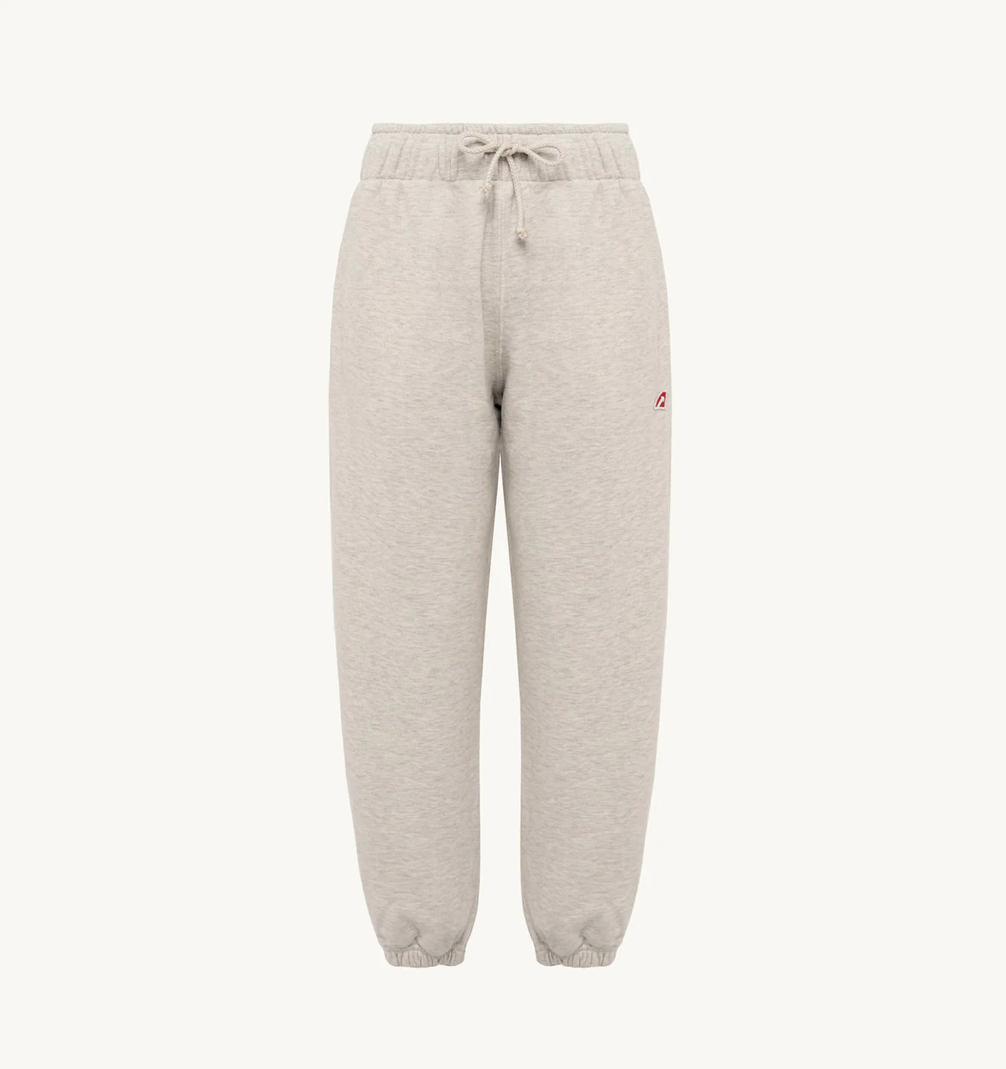 PANTALONI DE JOGGER DIN JERSEY DE BUMBAC PERIAT GRI MELANGE