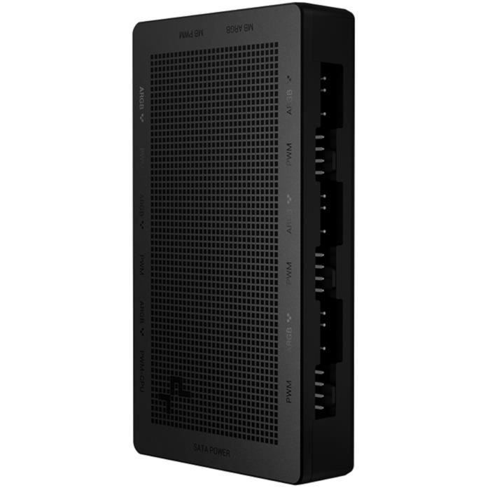 Deepcool - SC790 - Hub Pwm et ARGB -  6 ports ARGB (3 broches) / 6 ports PWM - Alimentation pas prise Sata