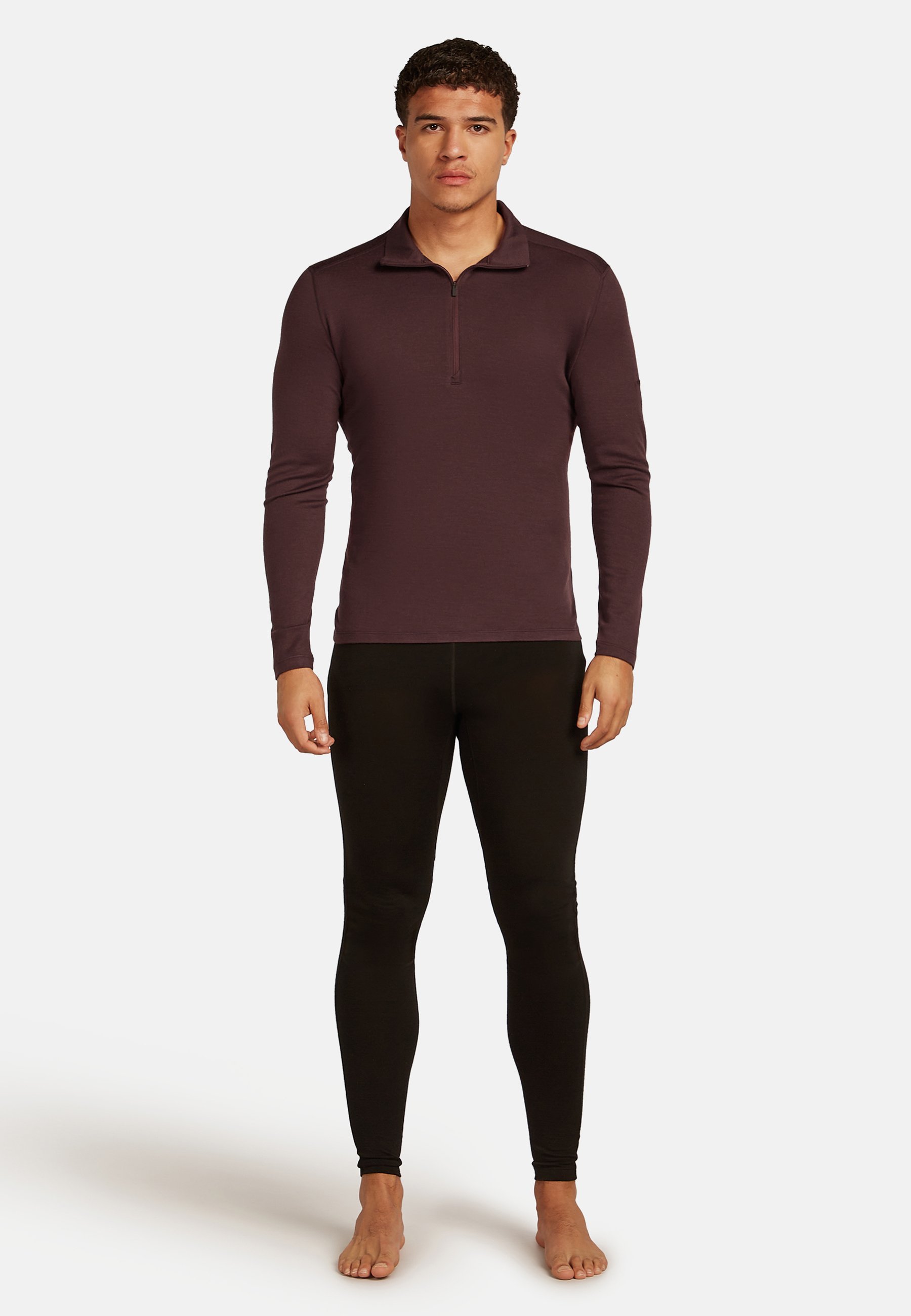 Icebreaker M 260 TECH LS - Blusa de manga comprida - java