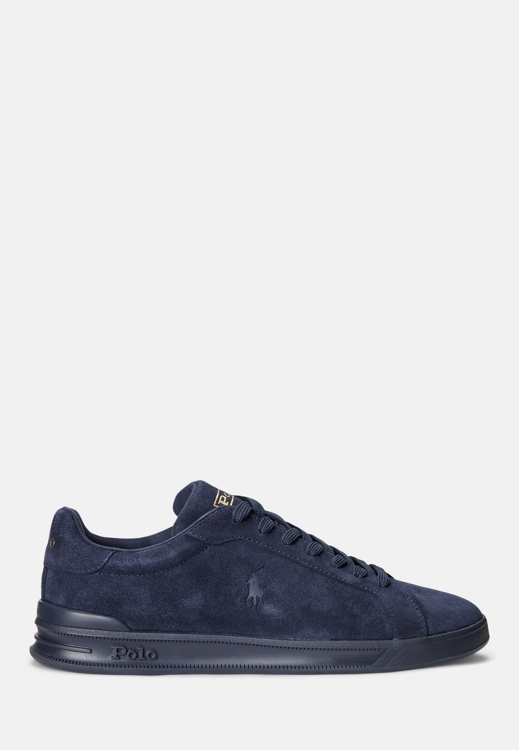 Polo Ralph Lauren HERITAGE COURT II SUEDE TRAINER - Sneakers - blu navy