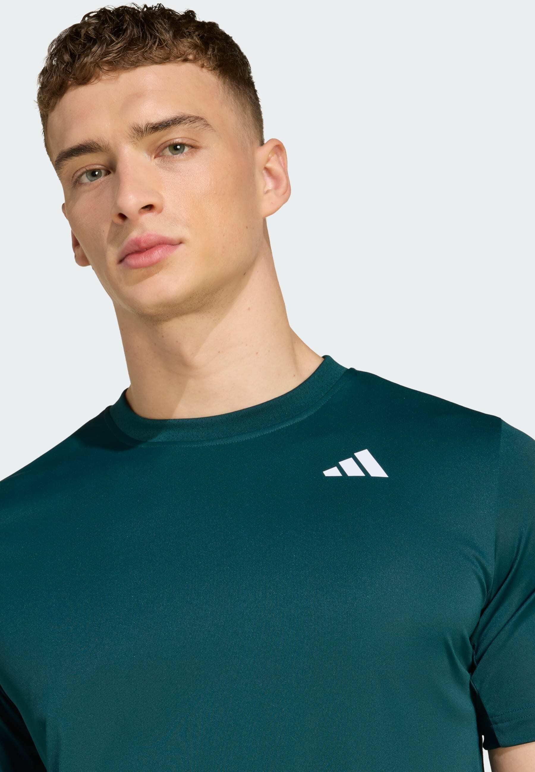 adidas Performance CLUB 3 STRIPES T-shirt - Sport T-shirt - aurora ivy