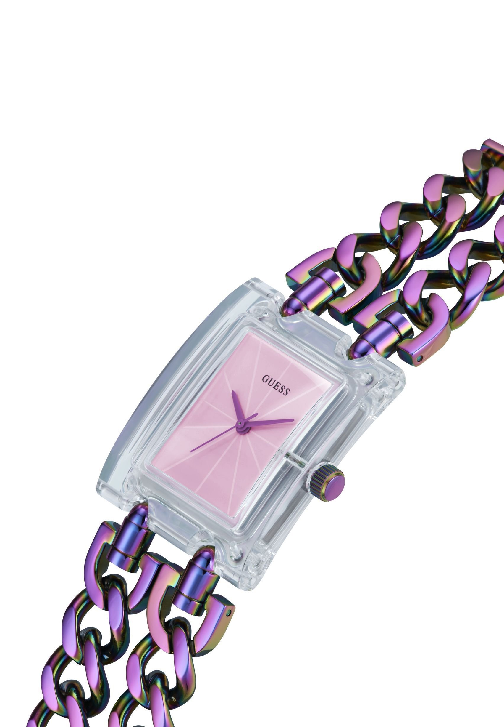 Guess GT REVEAL - Hodinky - průhledné