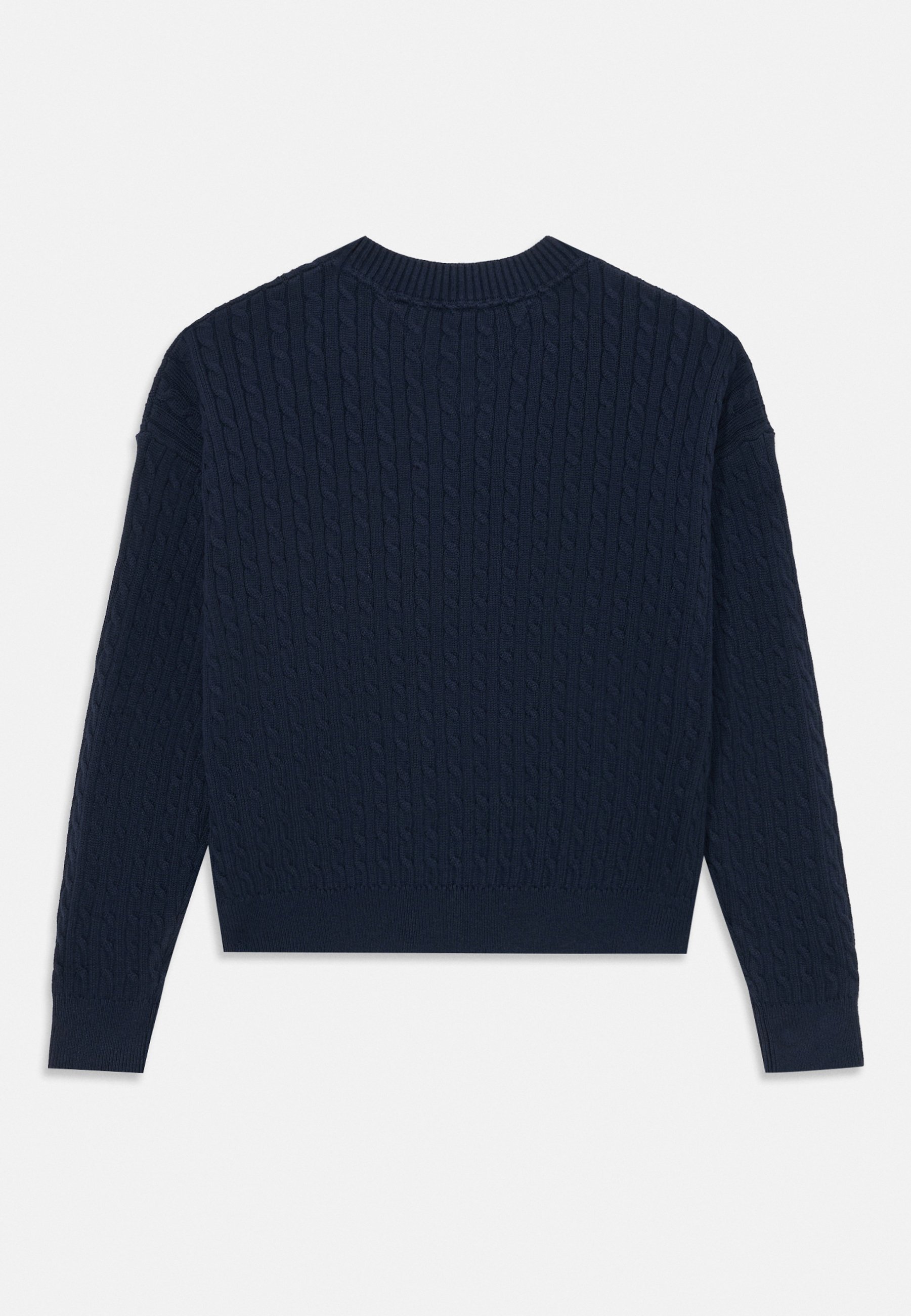 Tommy Hilfiger kabeltrui - trui - donkerblauw
