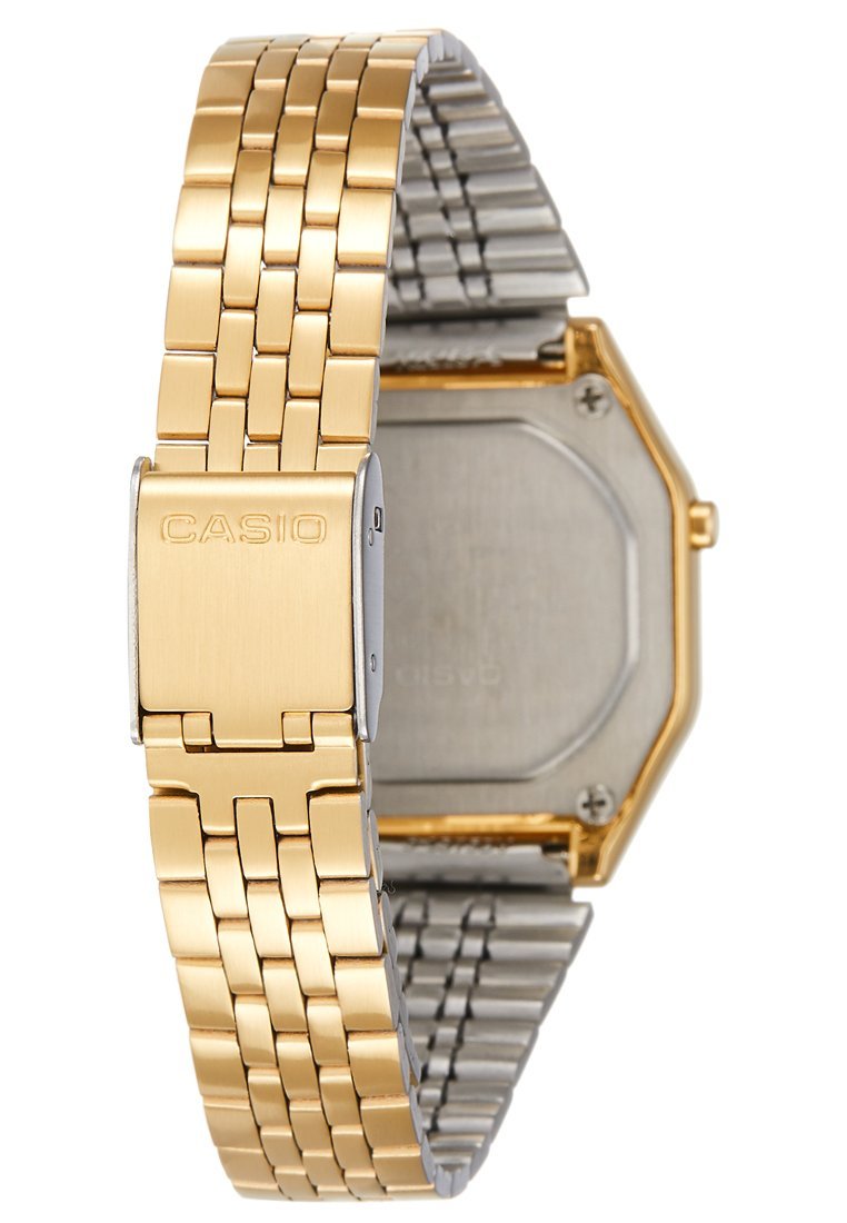 Relógio digital Casio - dourado/preto