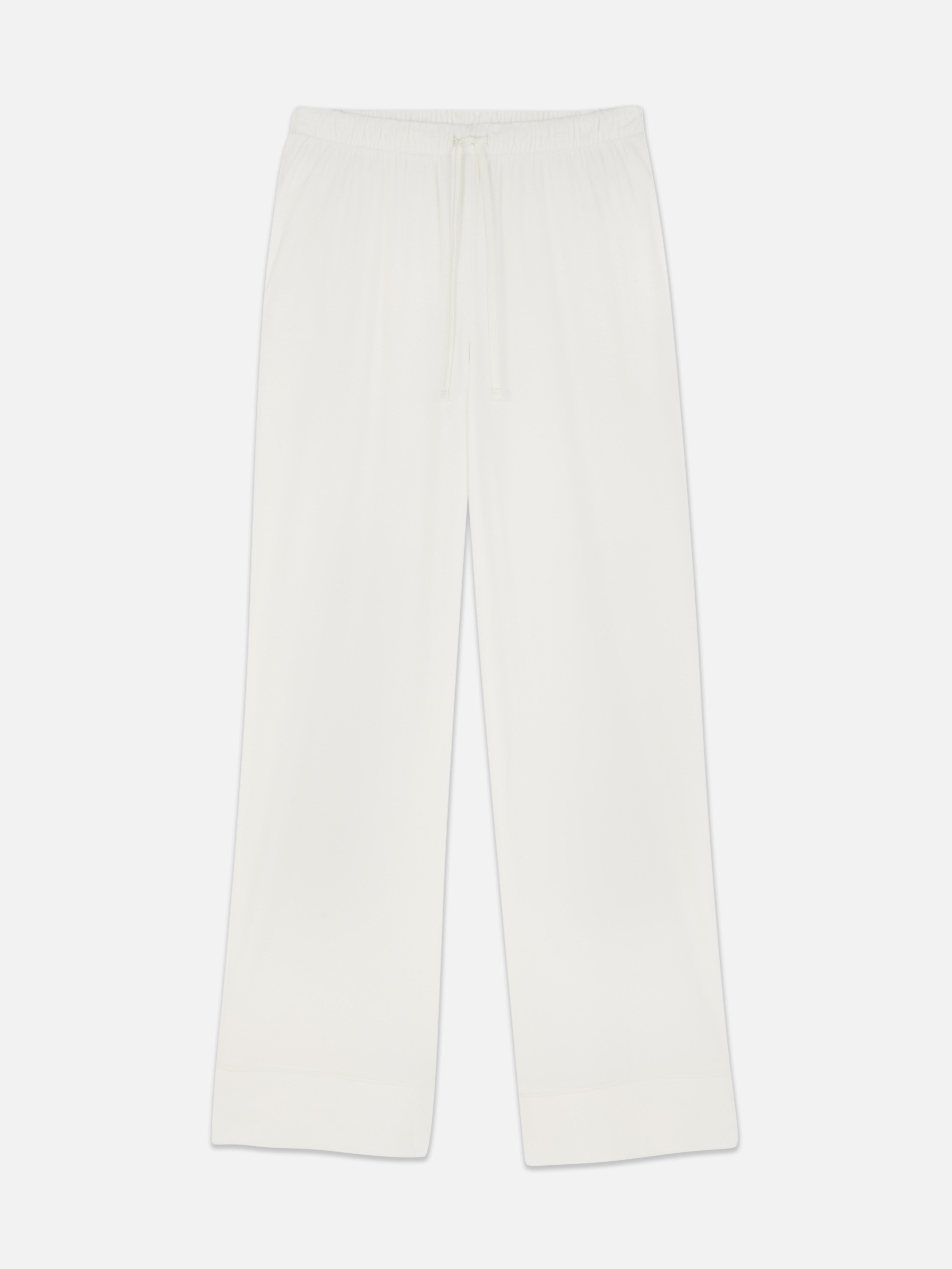 Pantaloni de pijama cu croială largă din fleece minky. Dormiți în lux în acești pantaloni de pijama cu croială largă din fleece minky moale.