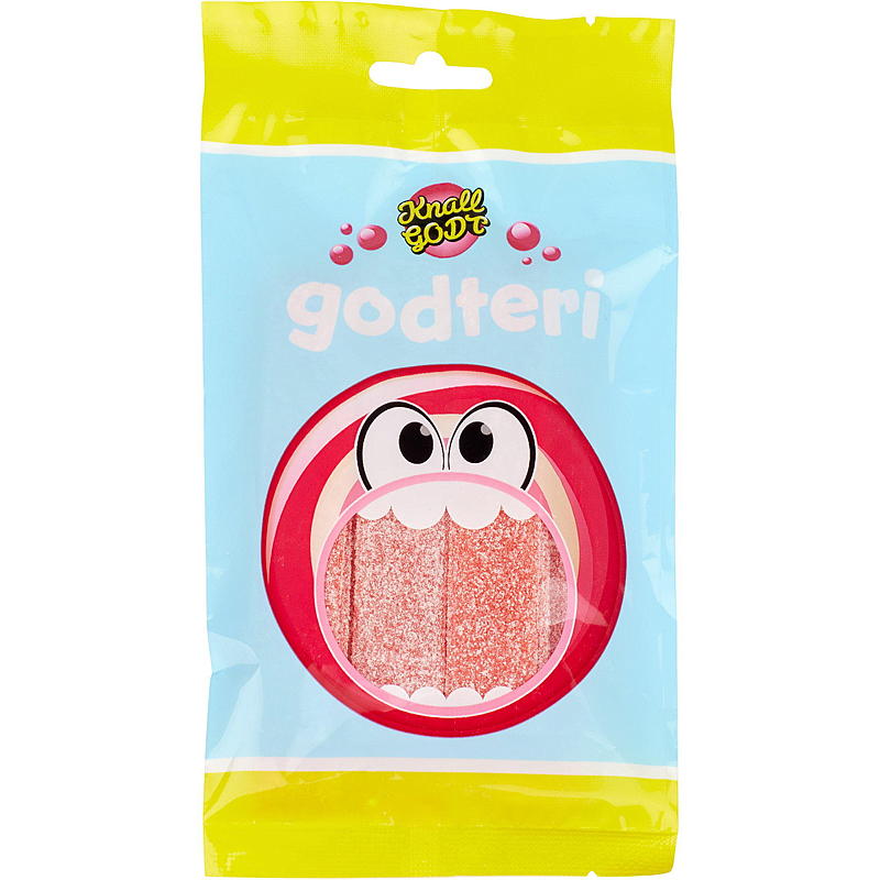 KnallGoodt Zure Aardbeienlint 64 g, Cool