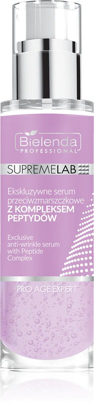 Bielenda Professional Supremelab Pro Age Expert exklusives Anti-Falten-Serum mit Peptidkomplex