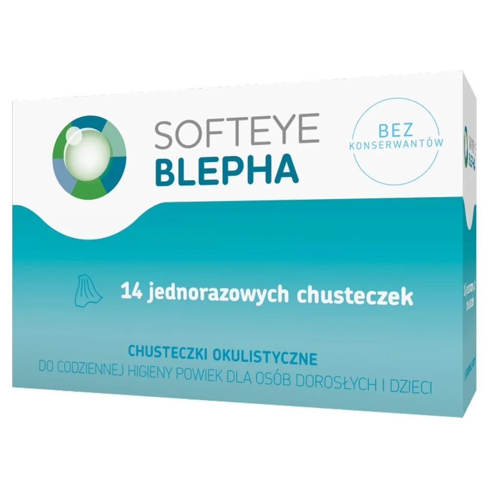 Softeye Blepha, Chusteczki okulistyczne