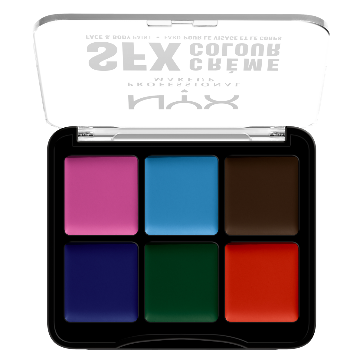 NYX Professional Makeup SFX sejas un ķermeņa krāsu palete