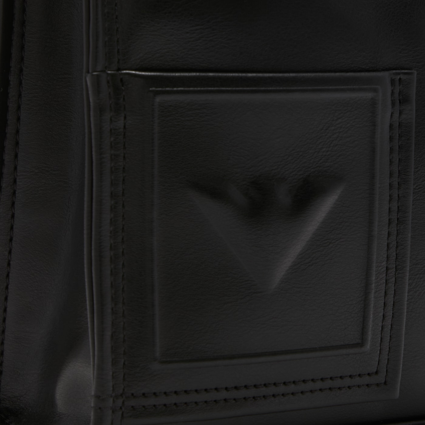 Emporio Armani skuldertaske, sort - imiteret læder