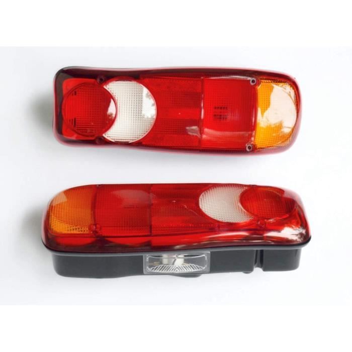2x Feux Arrière 12V/24V Pour Amp 1.5 Boxer Ducato LF45 LF55 Master Fe Fl