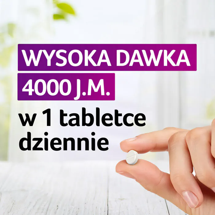 Vigantoletten Max 4000 j.m., Tabletki