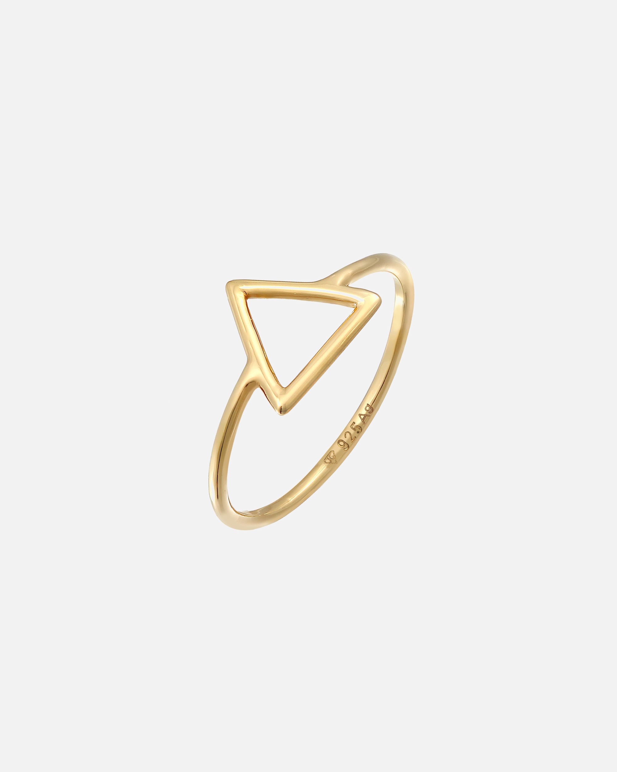 Elli Femmes Triangle Géo Tendance Filigrane en Argent Sterling 925