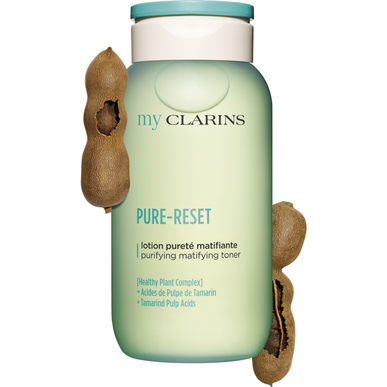 Clarins Pure-Reset puhdistava mattapintainen kasvovesi rasvaiselle iholle 200ml