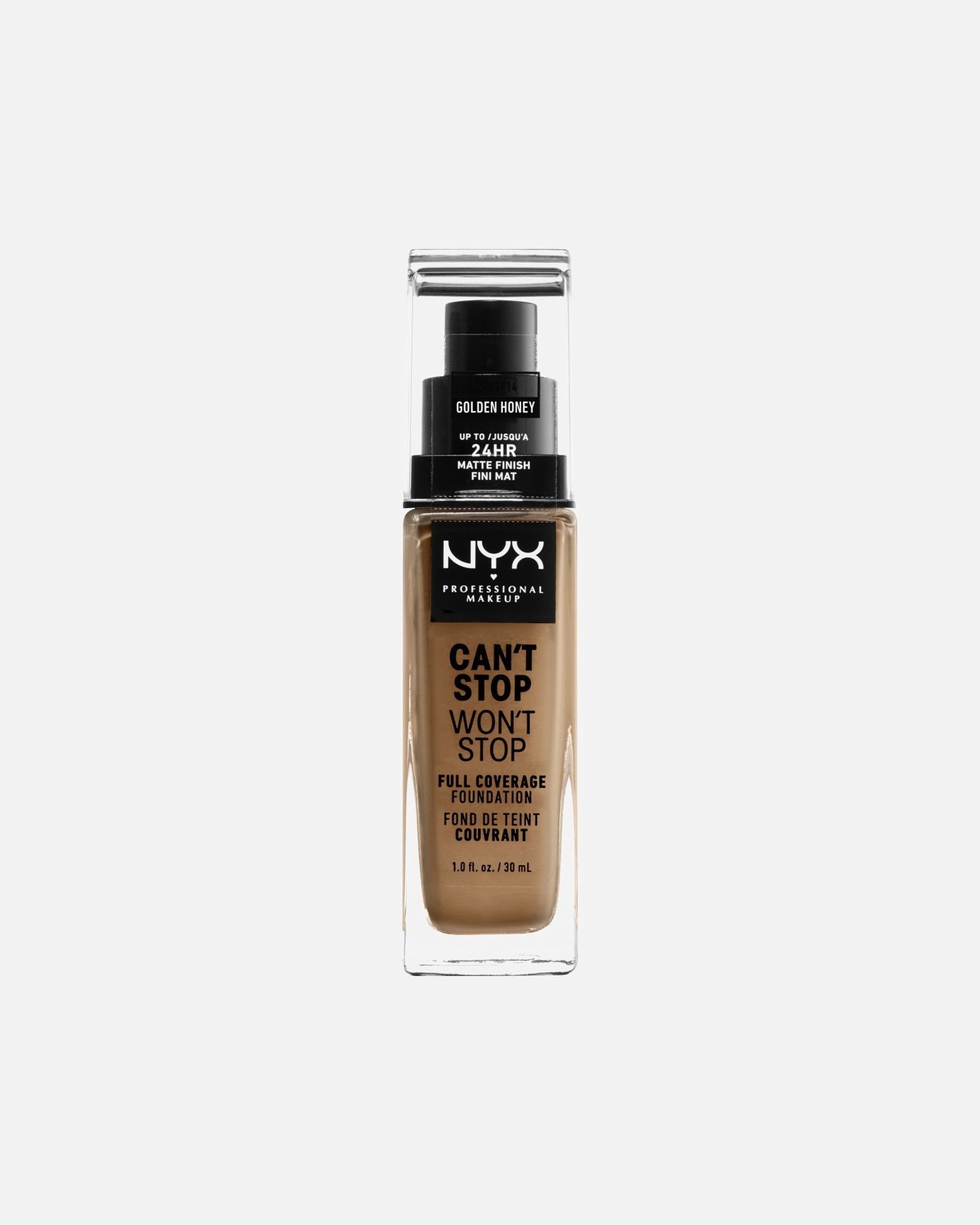 NYX Professional Makeup Foundation podlaga za ženske Can't Stop Won't Stop Full Coverage - 30 ml