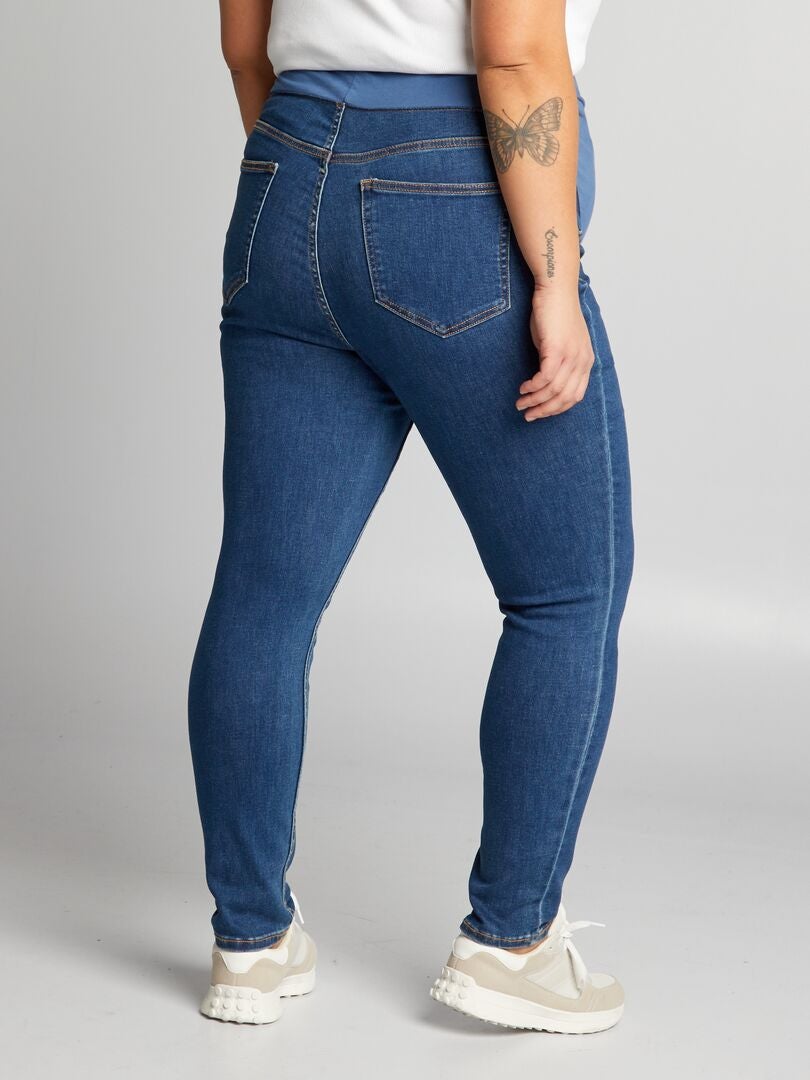 Calça de Moletom para Gestantes - AZUL