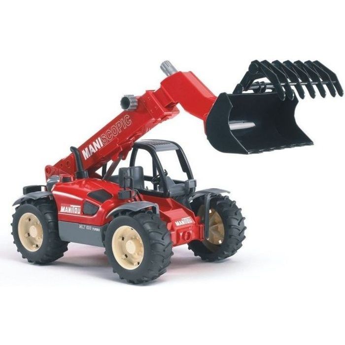 Jouet - BRUDER - Manitou Téléscopique MLT 633 - Bras extensible et inclinable - Garçon - 3 ans et plus