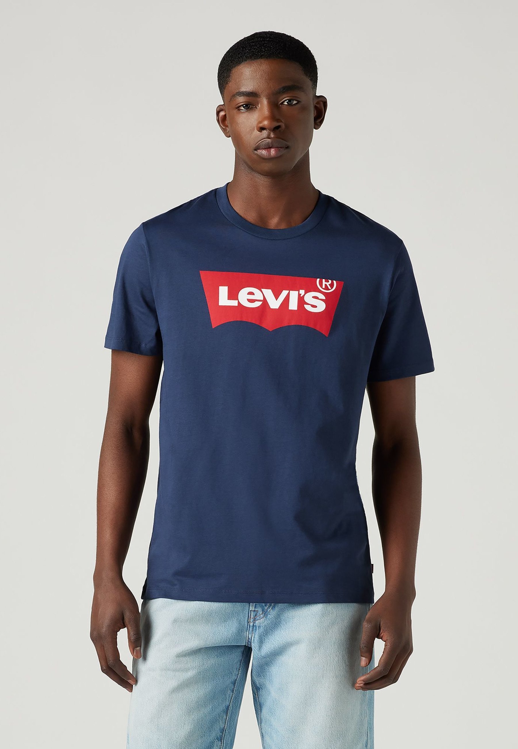 Levi's® T-shirt met print - grafische blauwe jurk