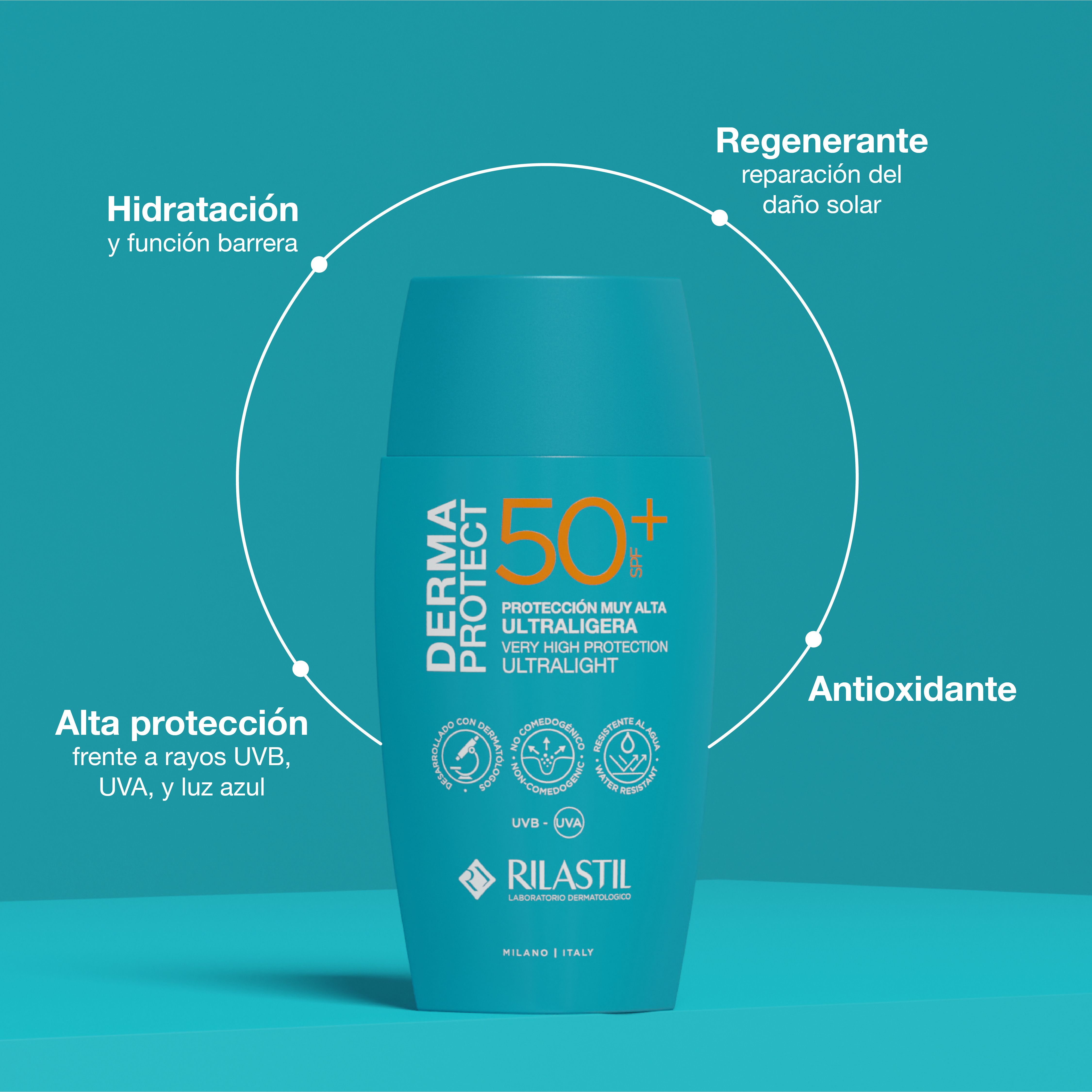 „Dermaprotect SPF50 Ultra Light Protection“ kremas nuo saulės vaistinėje