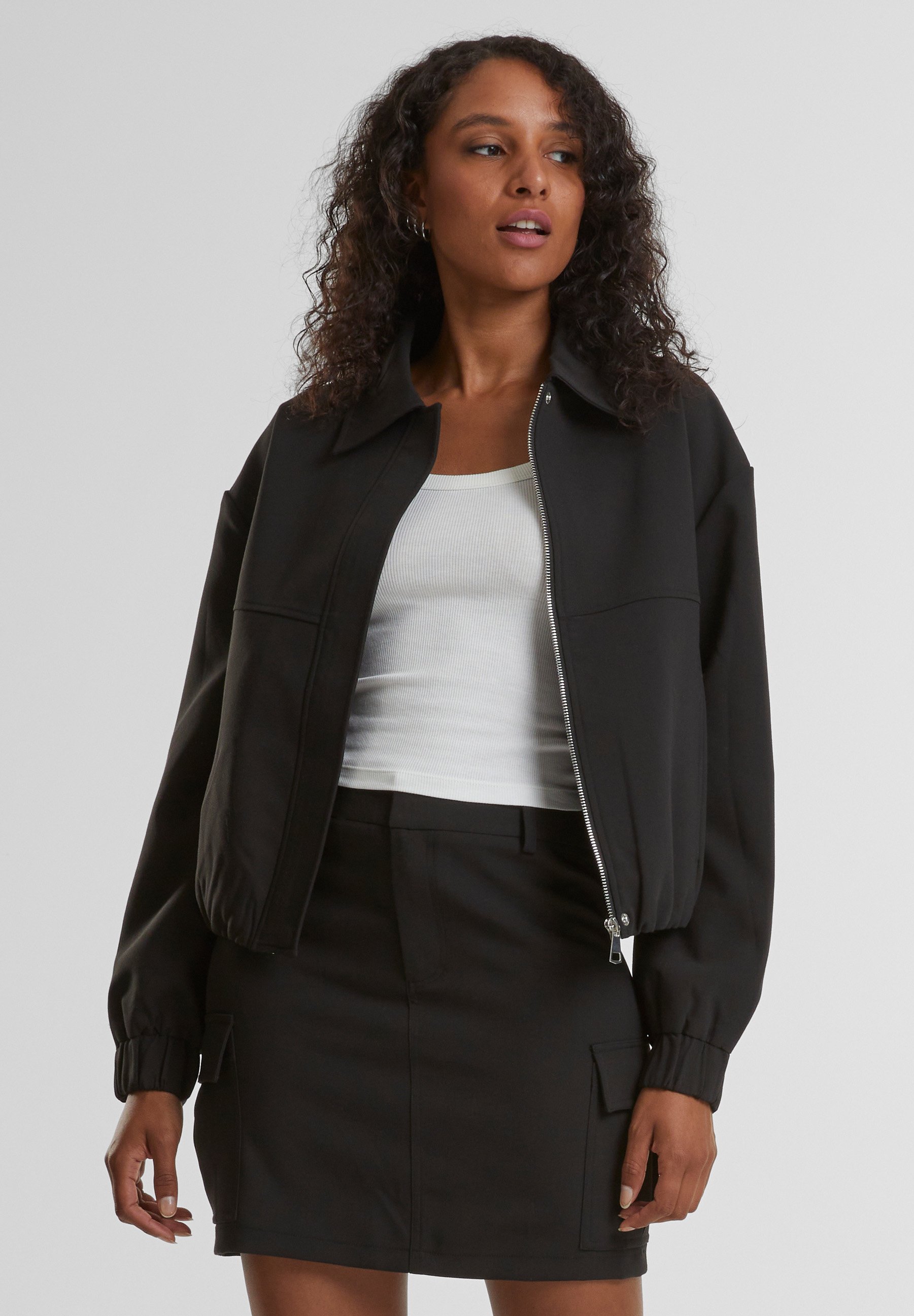 Urban Classics zomerjas - zwart