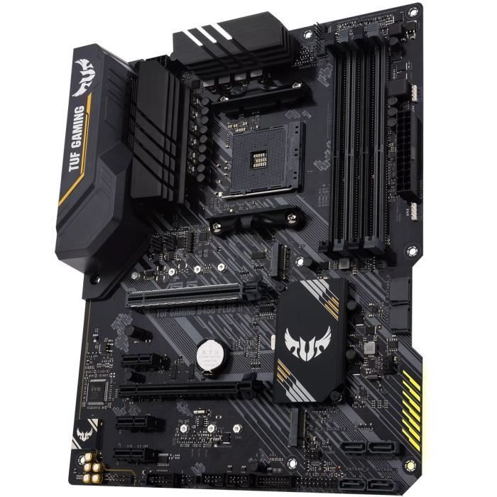 Placa-mãe - ASUS - TUF GAMING B450-PLUS II - AMD B450 - Soquete AM4 ATX