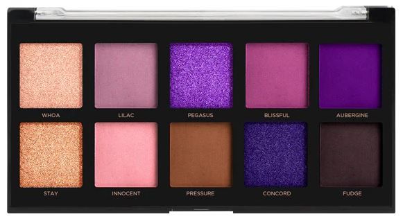 Paleta sjenila Violets 10 nijansi Palete sjenila i šminka