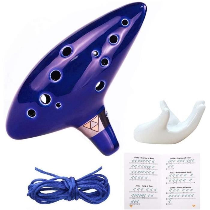 Ocarinas de 12 agujeros: un instrumento de regalo ideal para aficionados.