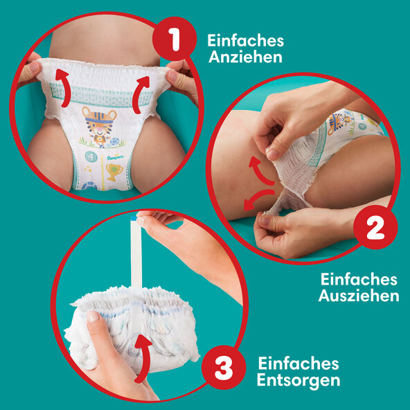 Baby Dry Pants, Gr. 5 Junior, Maxi Pack, 2er Set