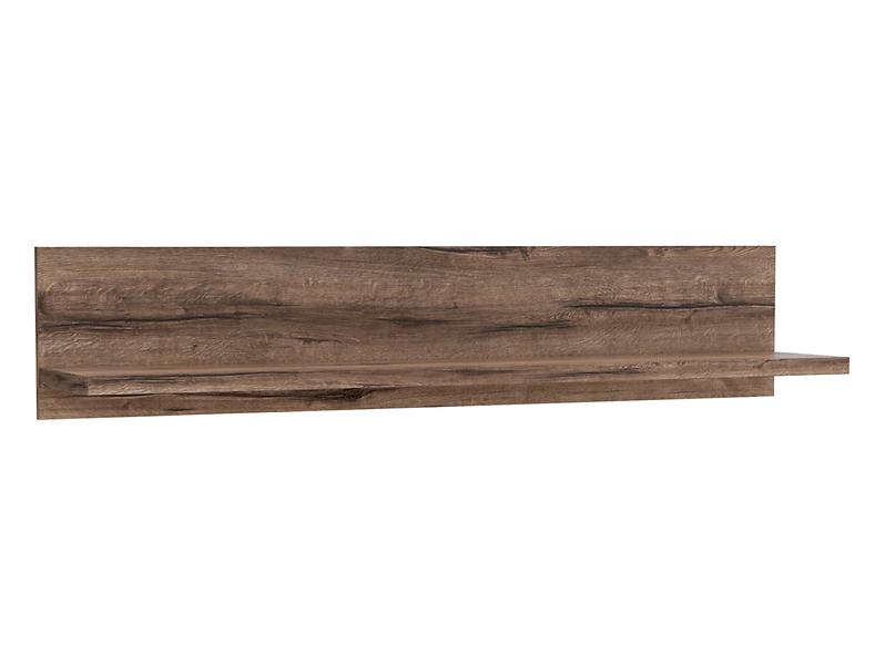 Półka ścienna Lacjum 150 cm dąb szlachetny